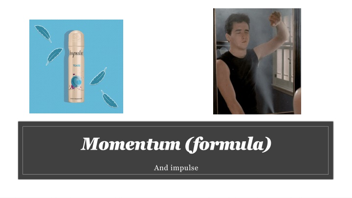 momentum formula