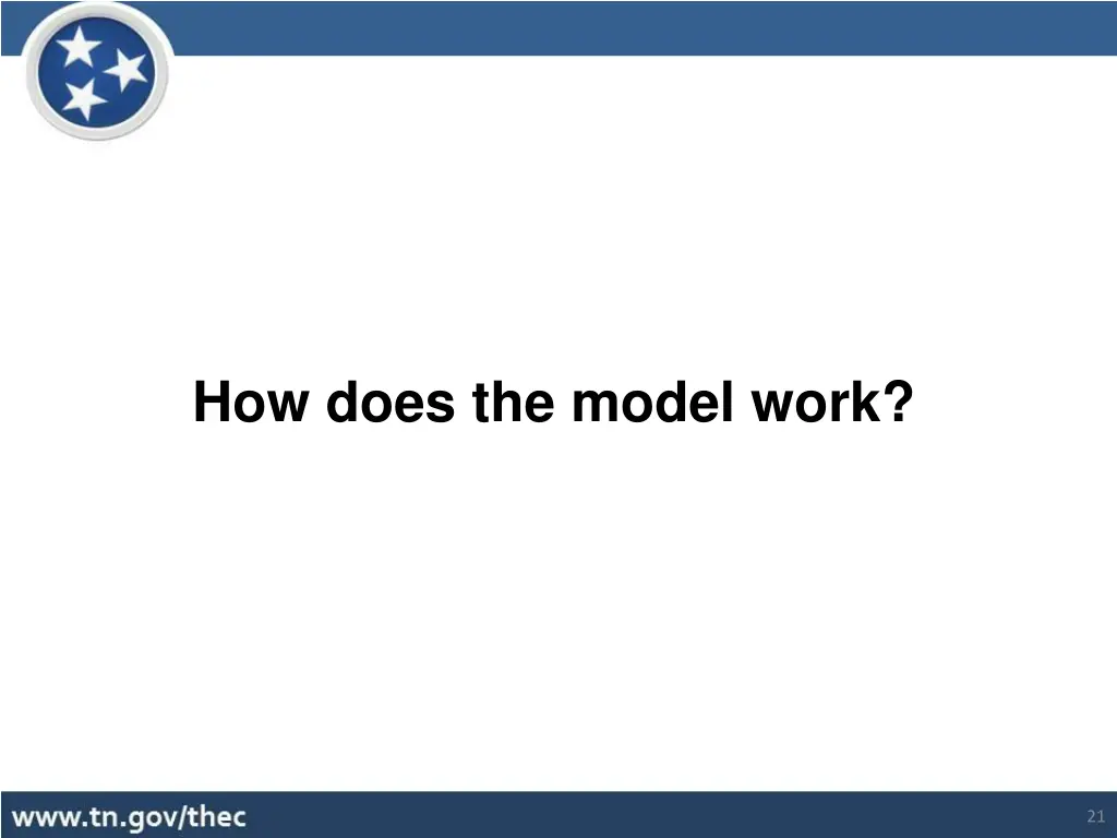 how does the model work