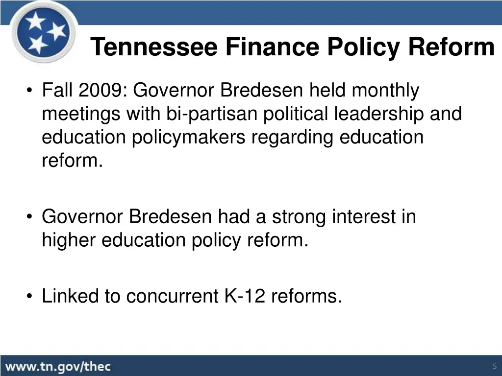 tennessee finance policy reform 1