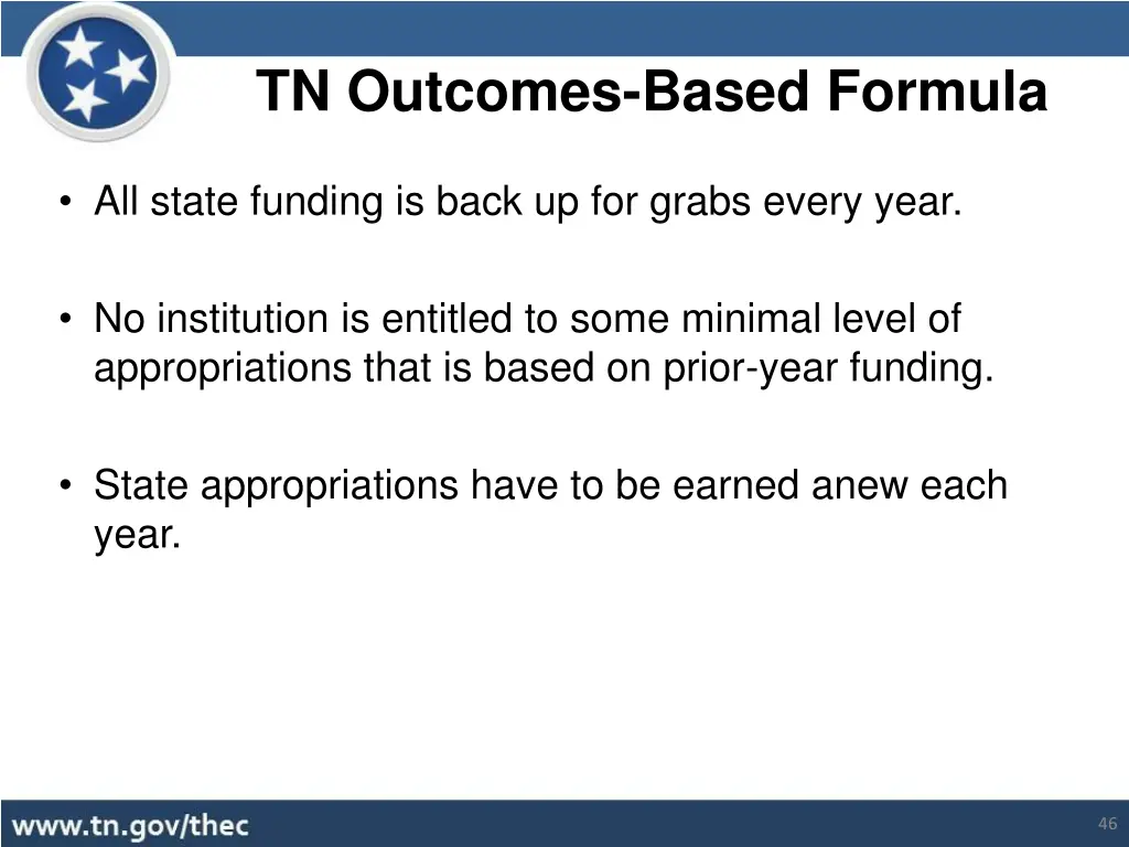 tn outcomes based formula 21
