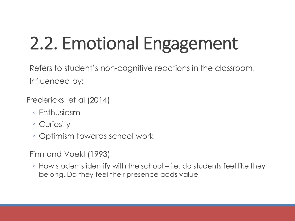 2 2 emotional engagement 2 2 emotional engagement