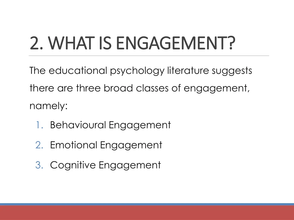 2 what is engagement 2 what is engagement 1