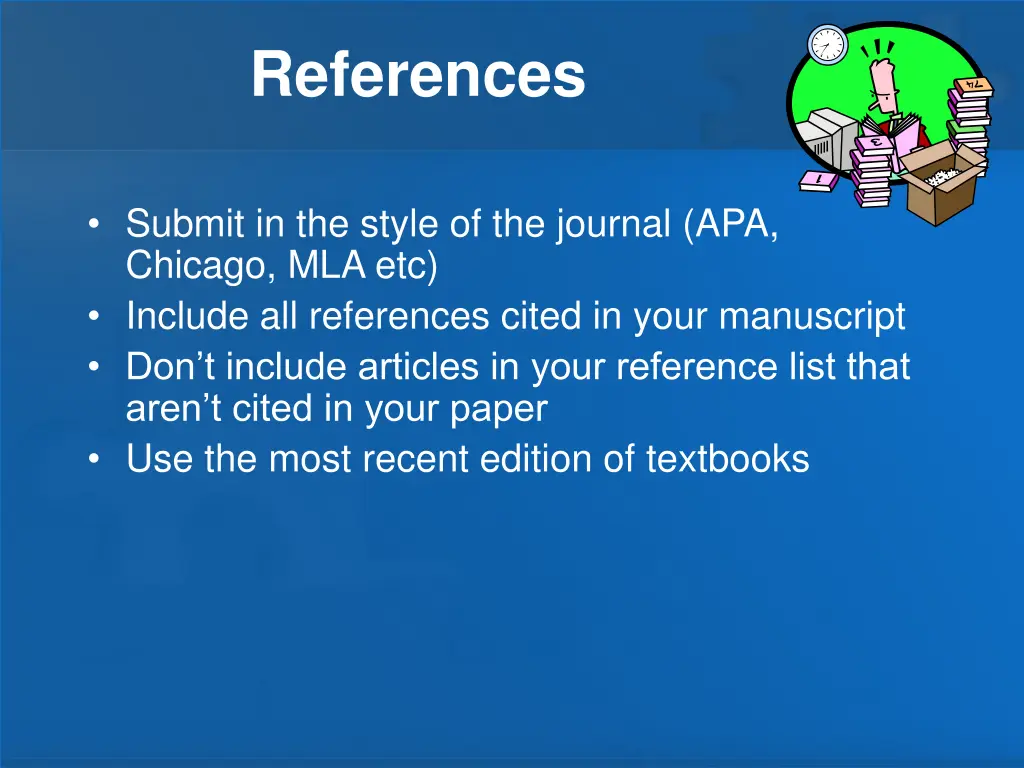 references