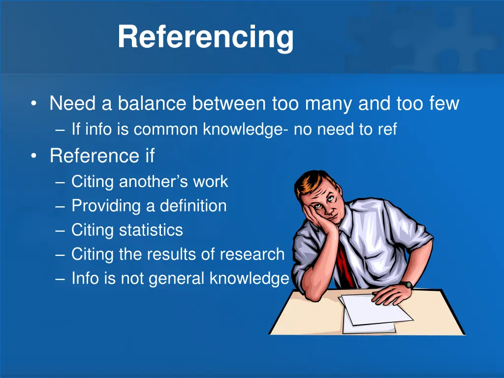 referencing