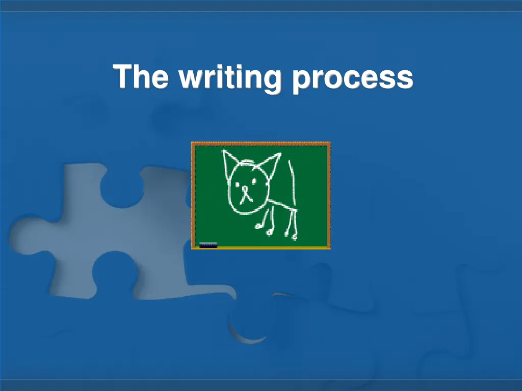 the writing process