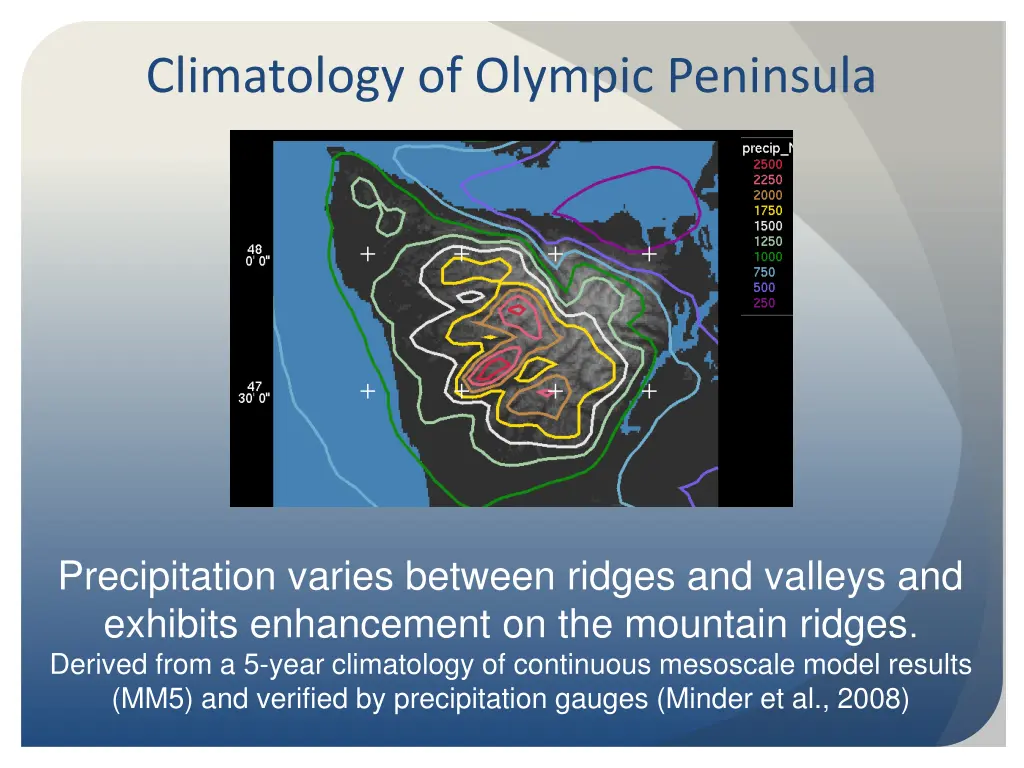 climatology of olympic peninsula 2