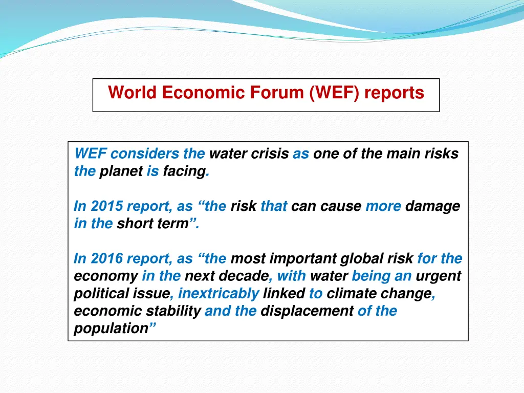 world economic forum wef reports