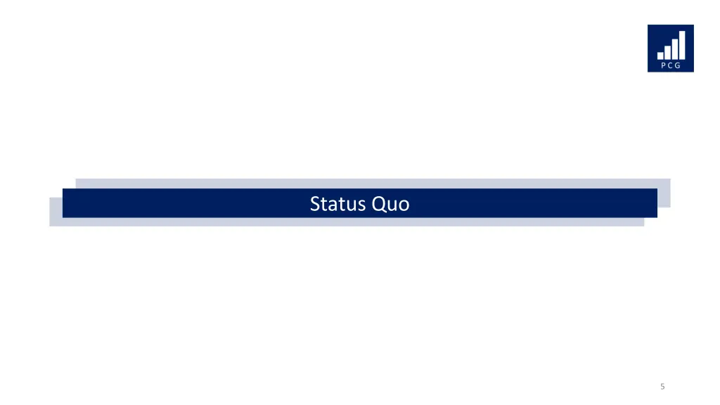 status quo