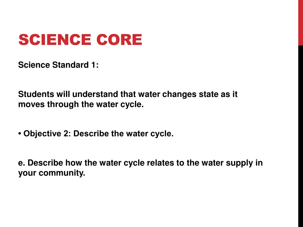 science core