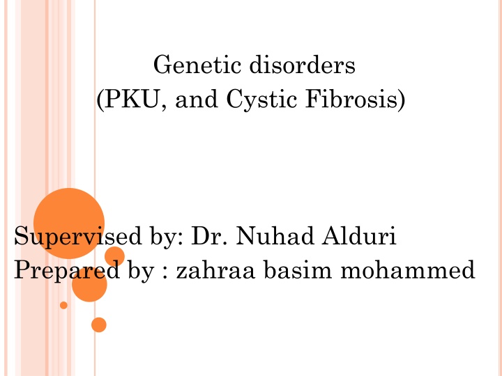 genetic disorders pku and cystic fibrosis