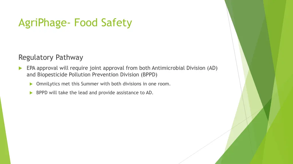 agriphage food safety 1