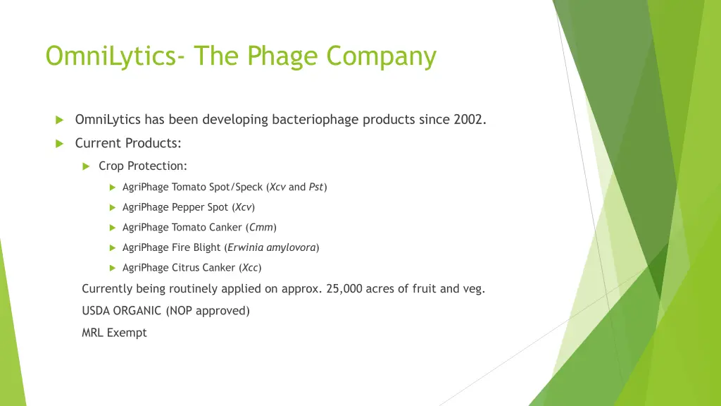 omnilytics the phage company 3