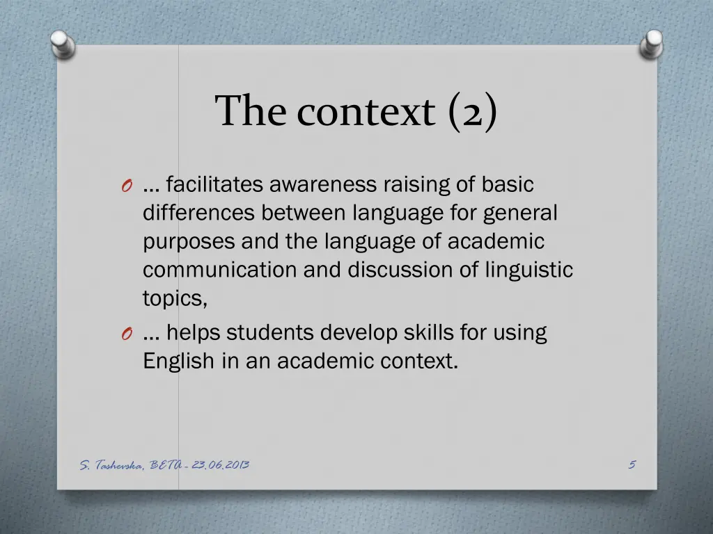 the context 2