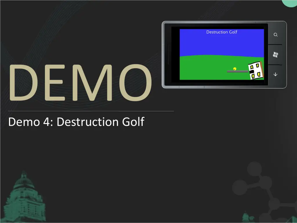 demo demo 4 destruction golf