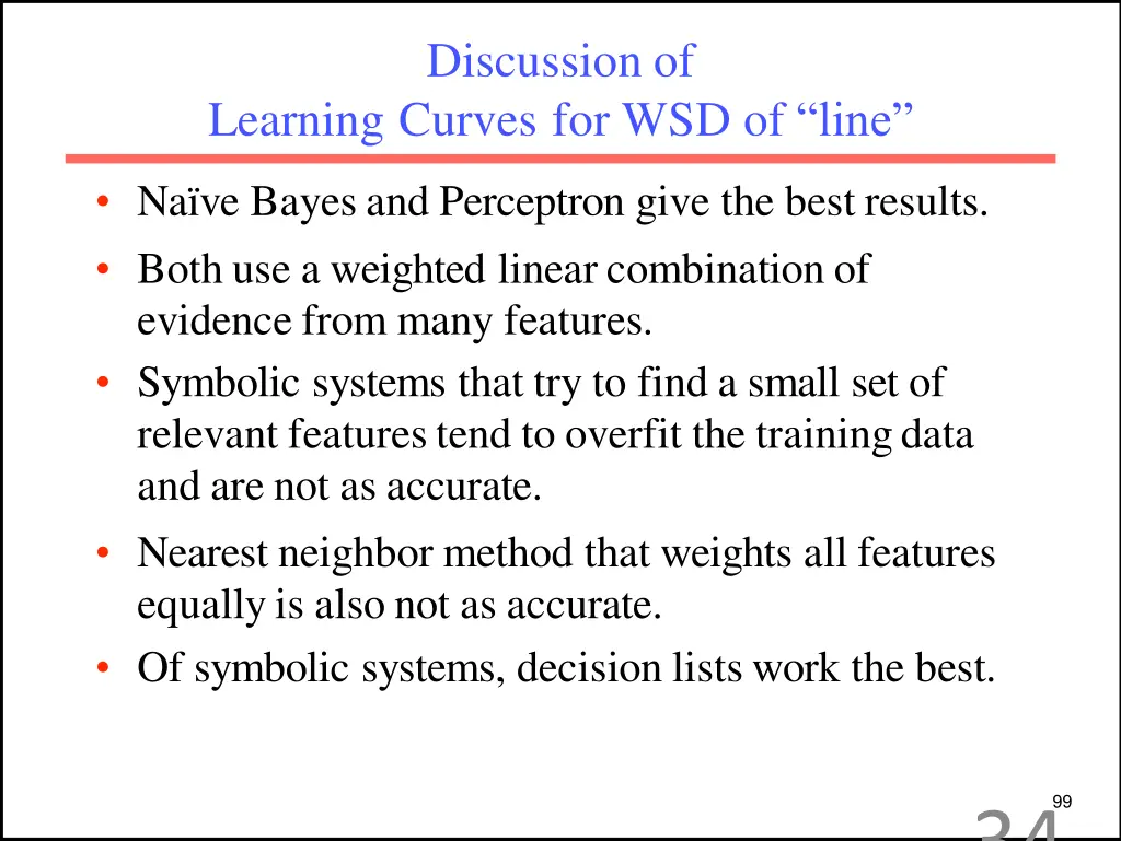 discussion of