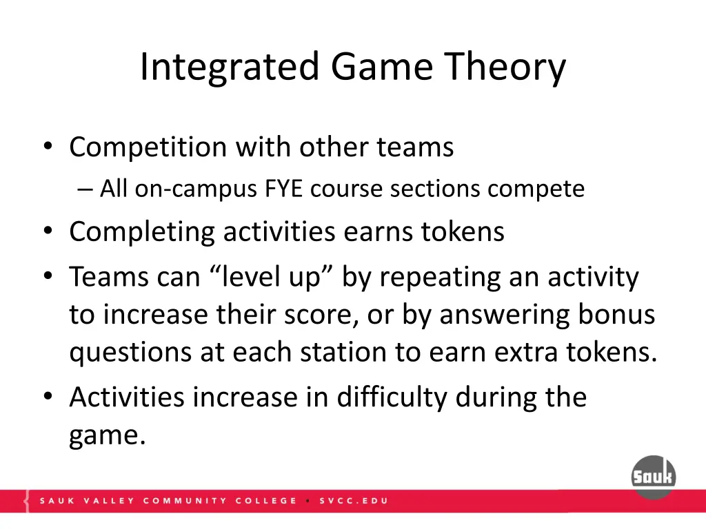 integrated game theory