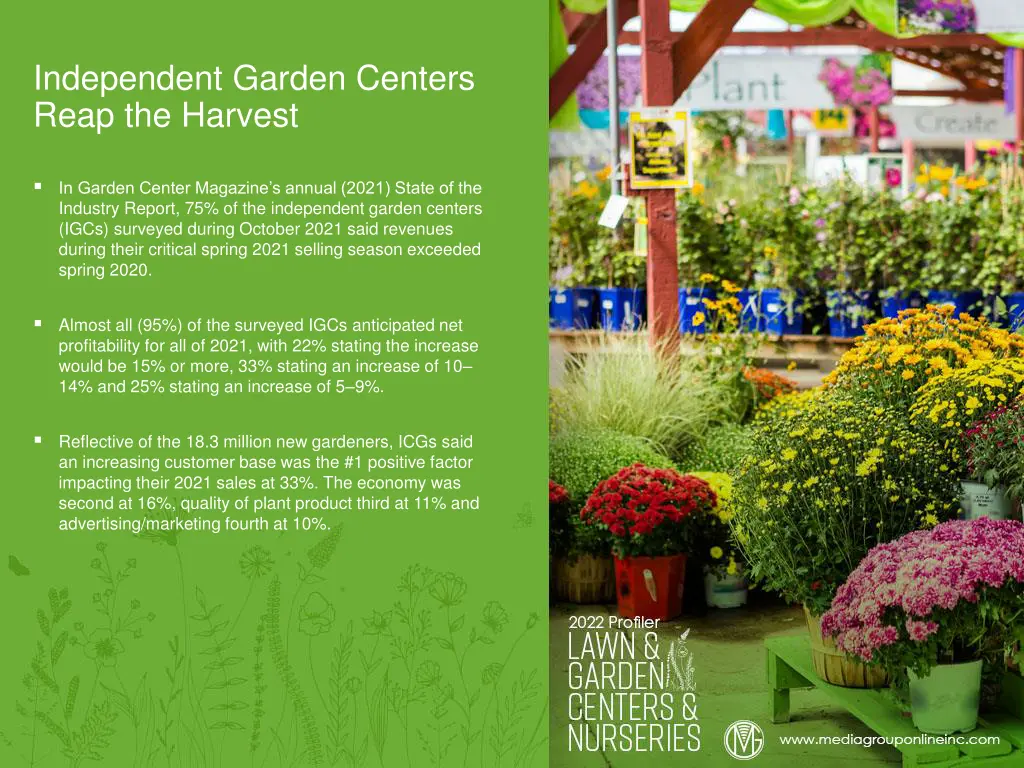independent garden centers reap the harvest
