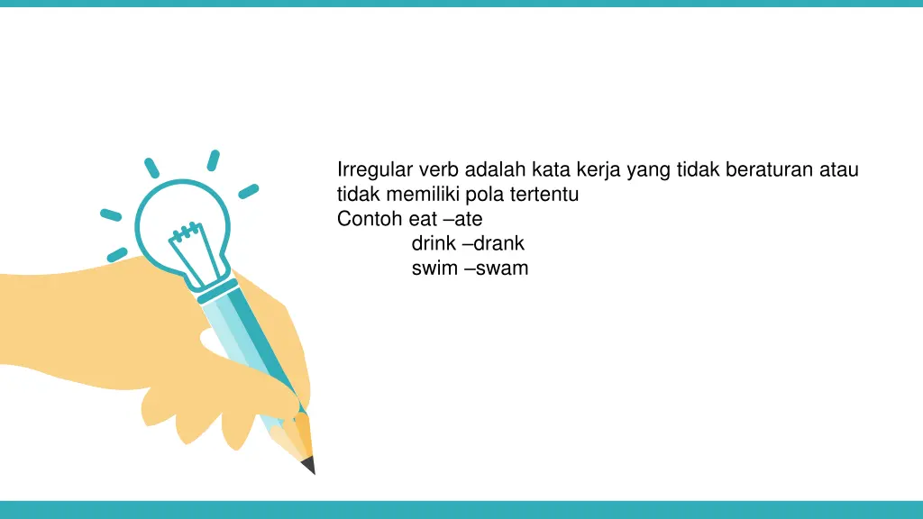 irregular verb adalah kata kerja yang tidak