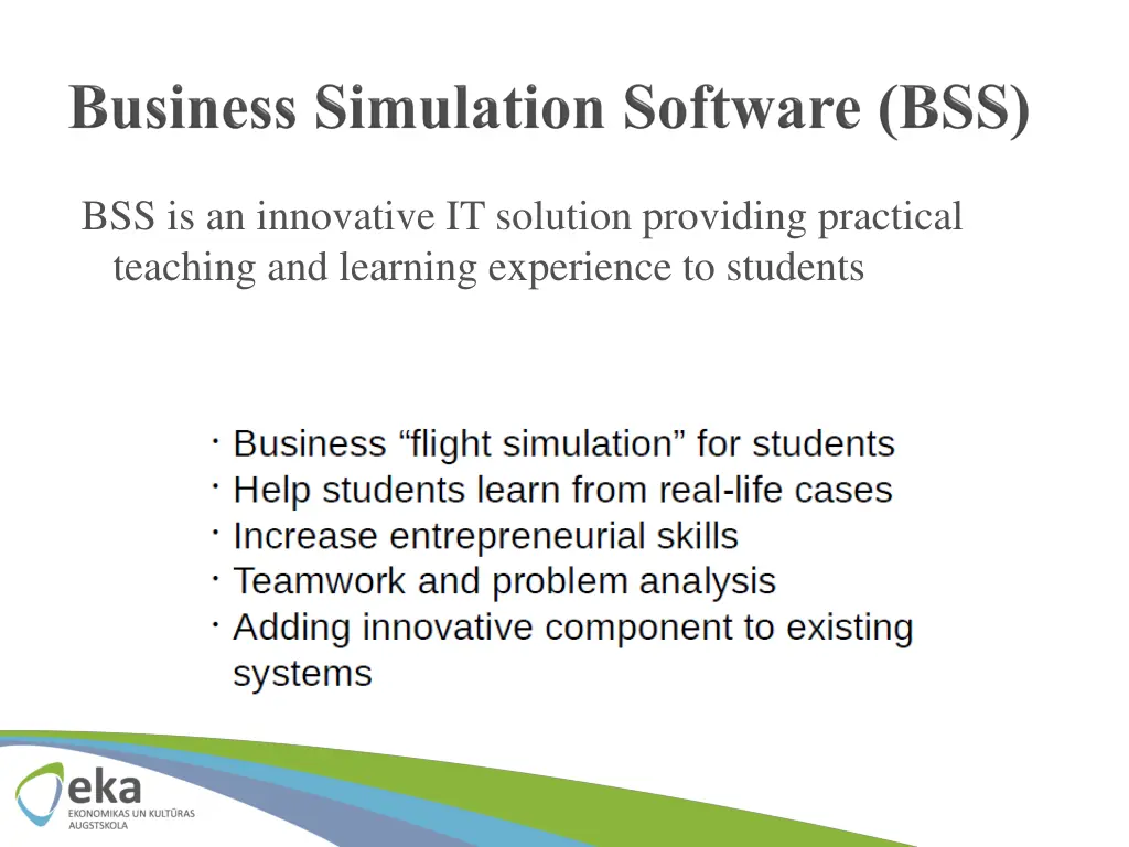 bss is an innovative it solution providing