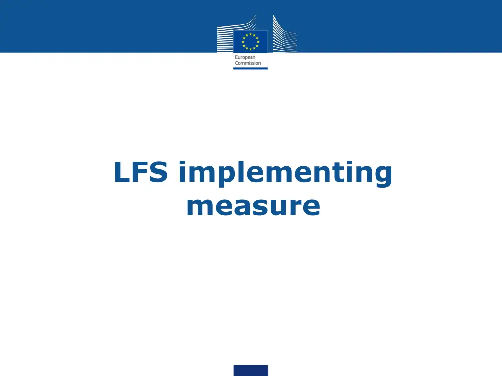 lfs implementing measure
