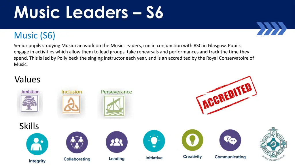 music leaders s6