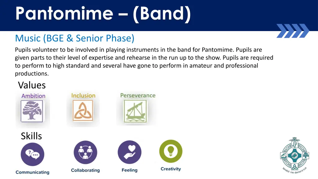 pantomime band