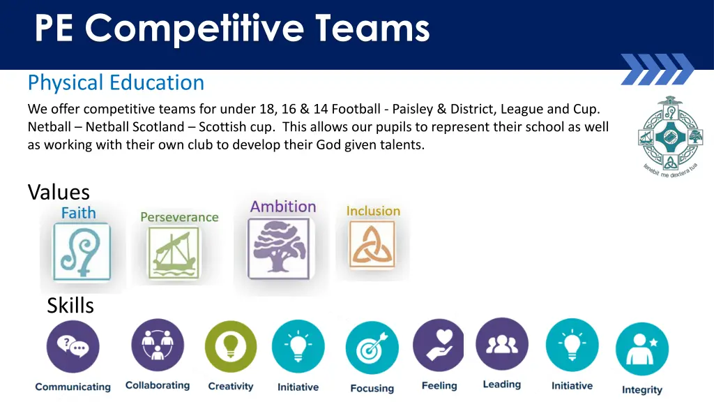 pe competitive teams