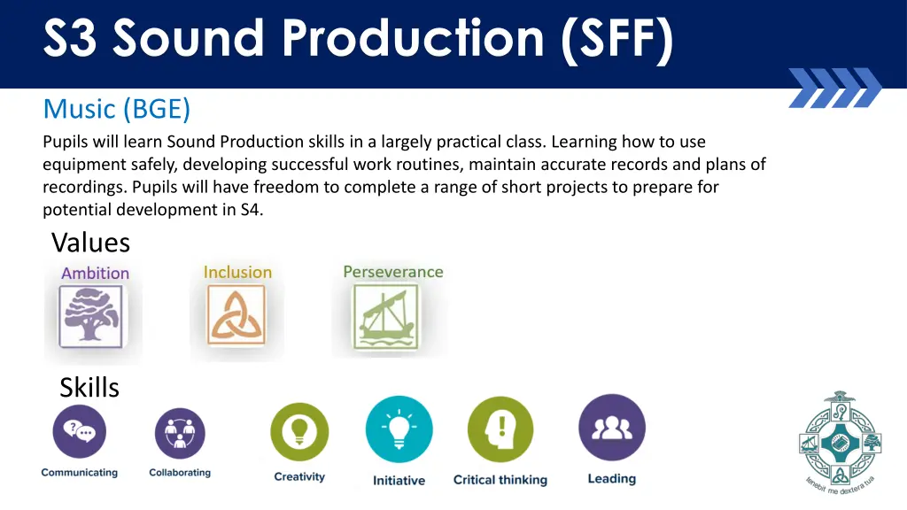 s3 sound production sff