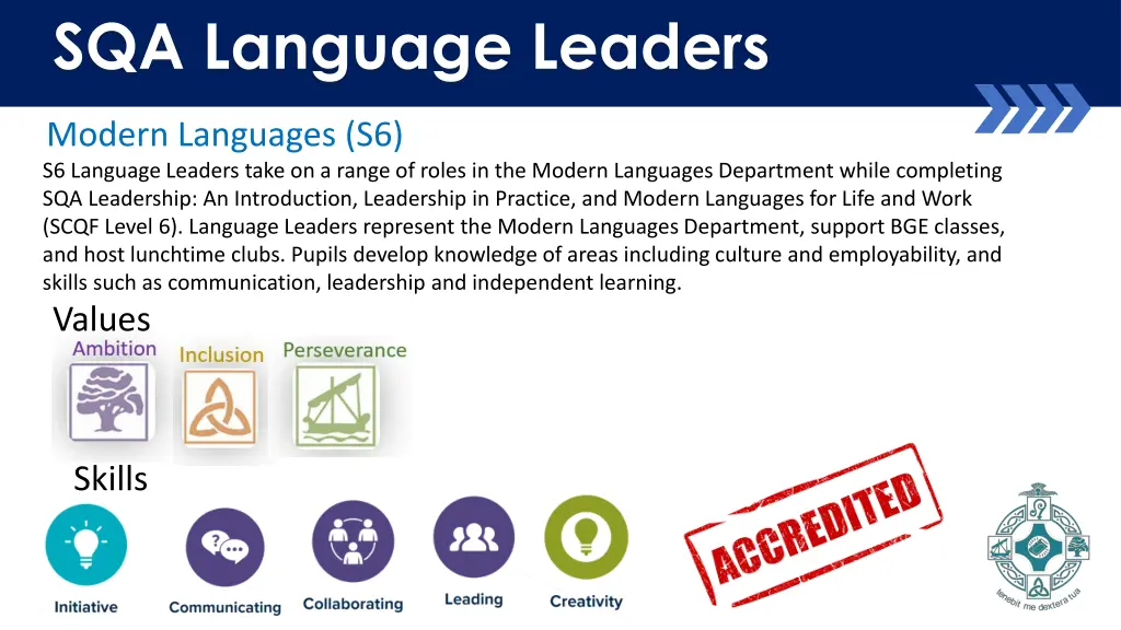 sqa language leaders