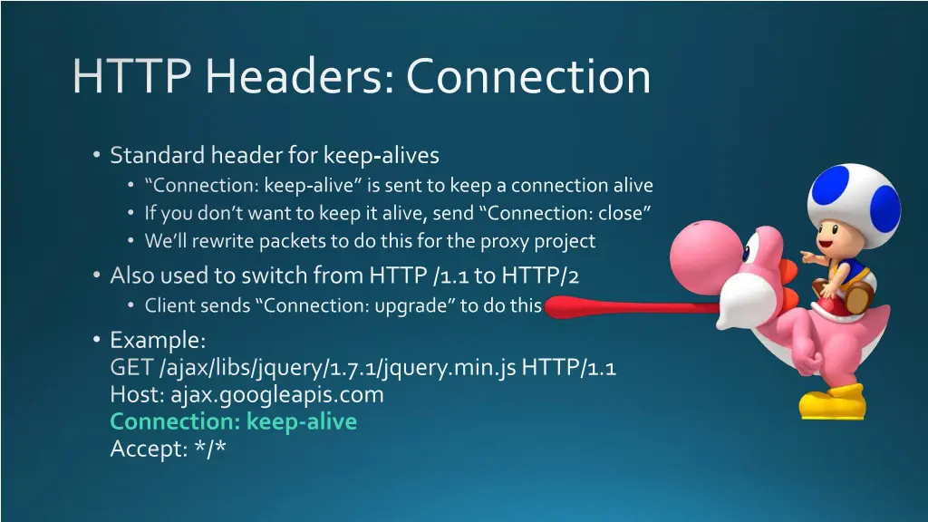 http headers connection
