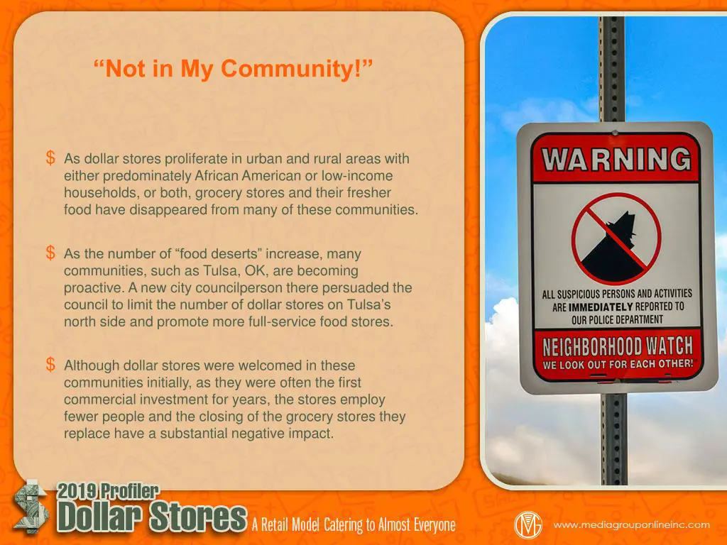 not in my community