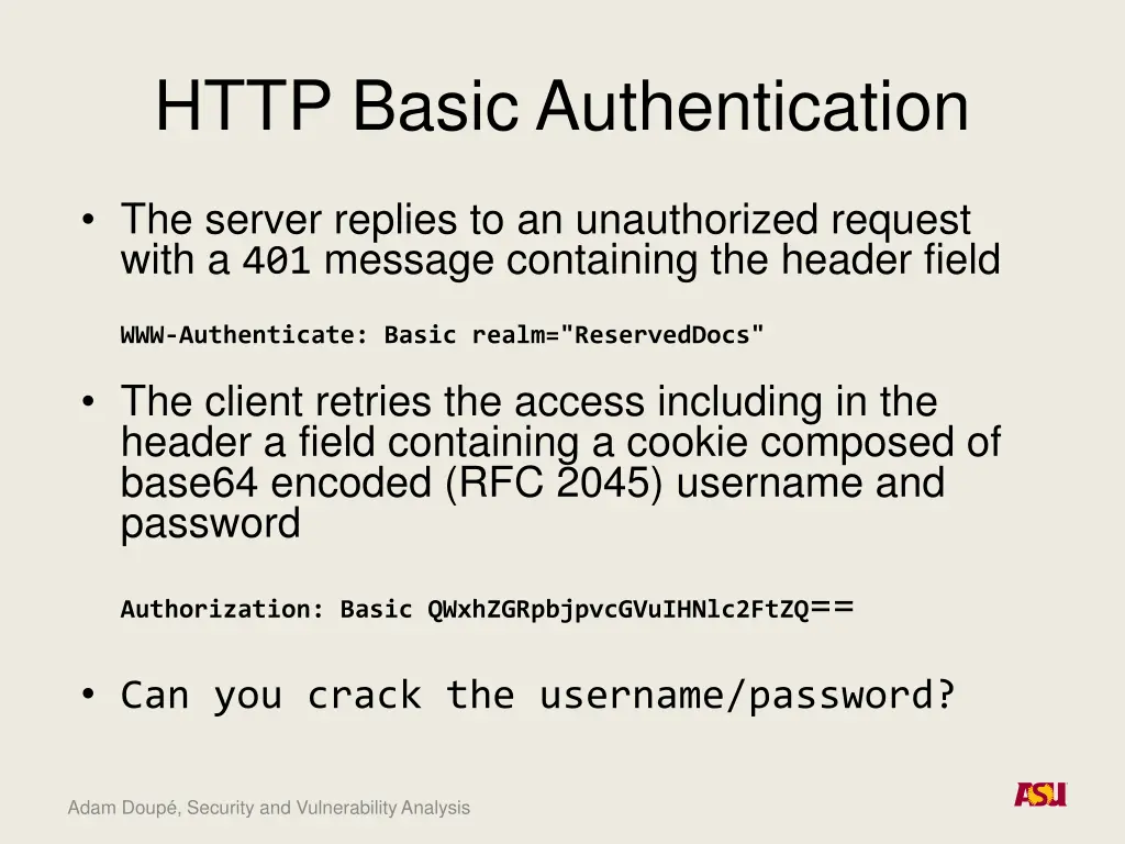http basic authentication