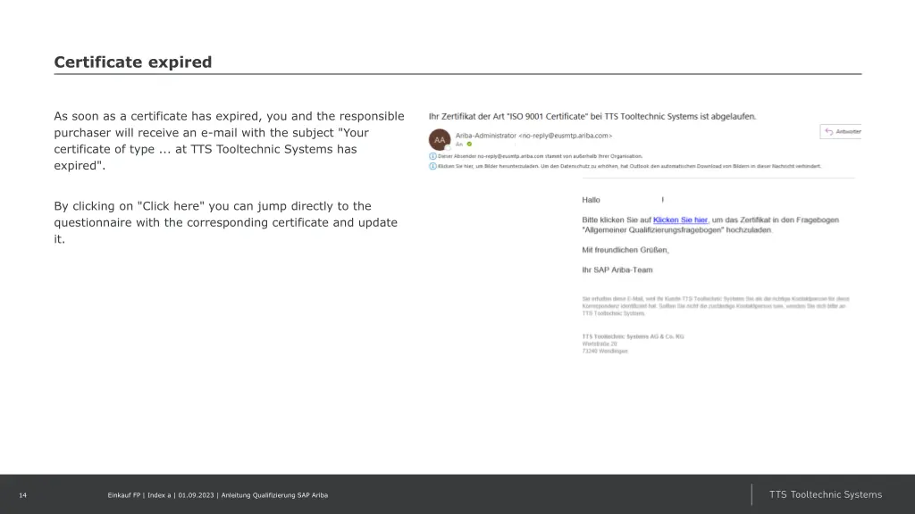 certificate expired