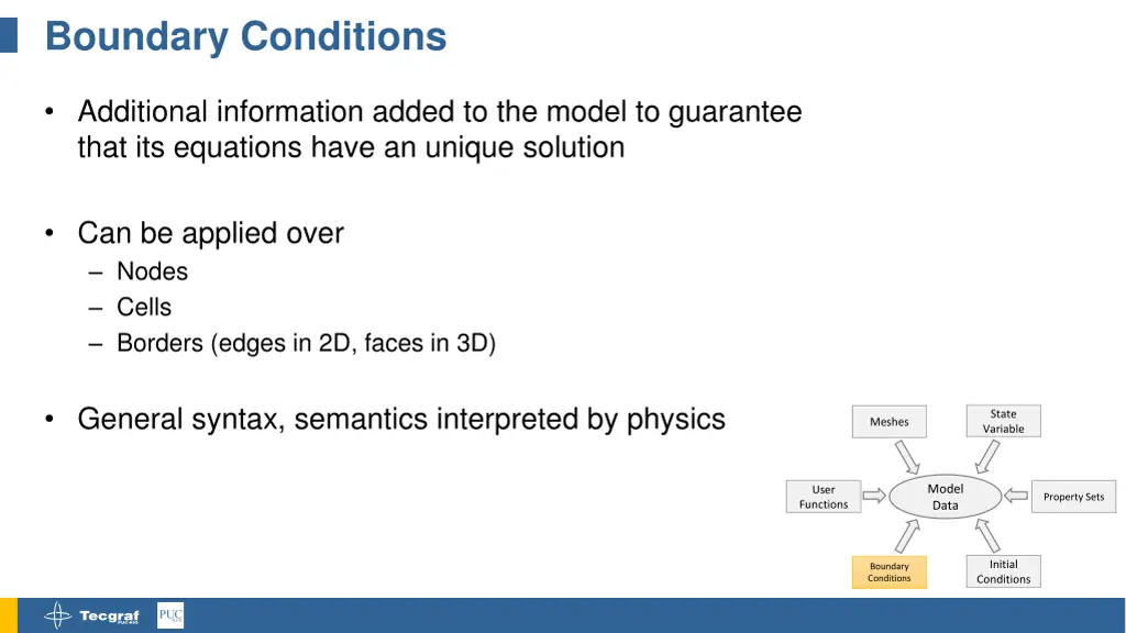 boundary conditions