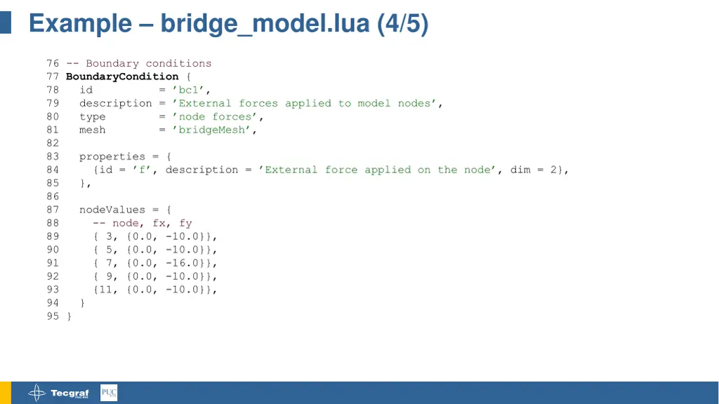 example bridge model lua 4 5