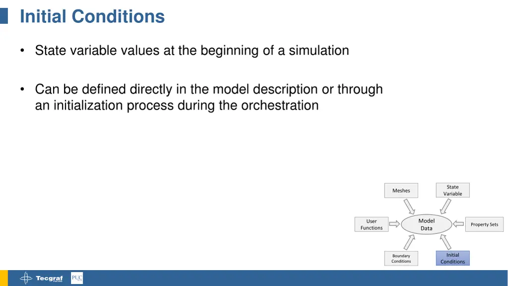 initial conditions