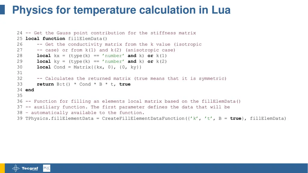 physics for temperature calculation in lua