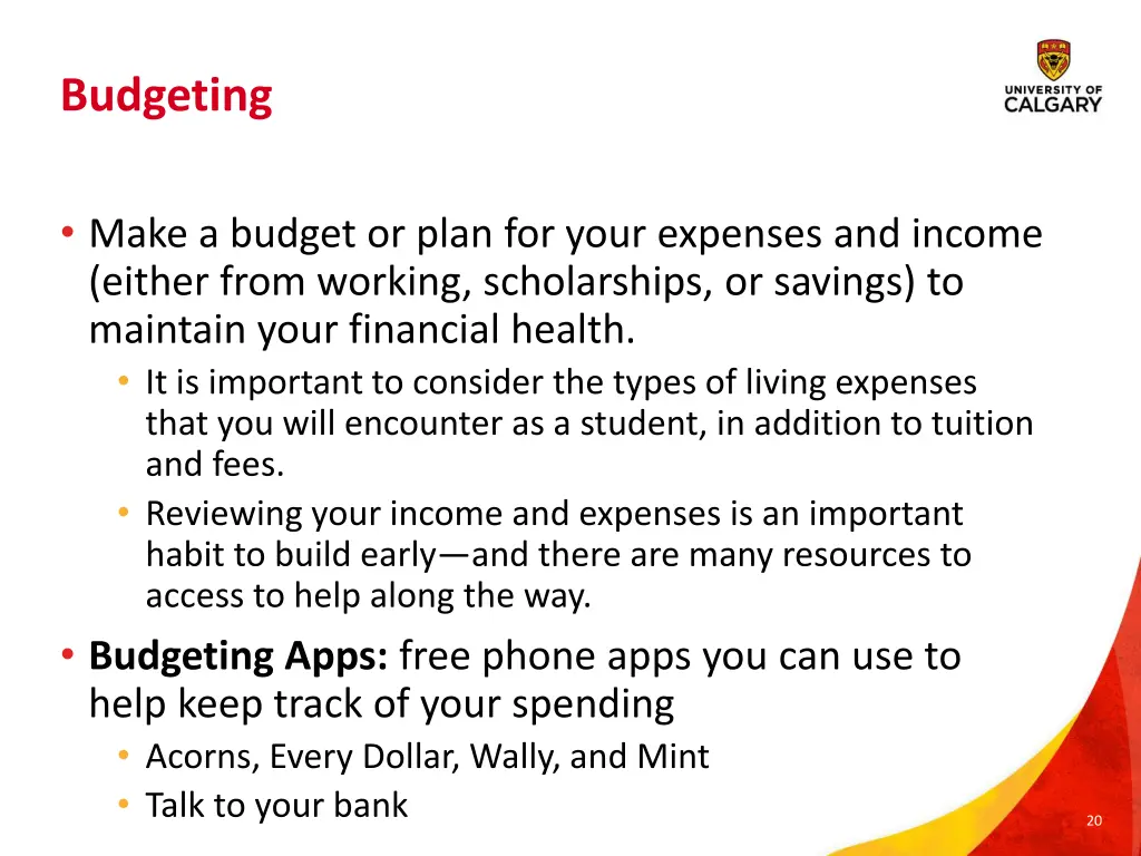 budgeting
