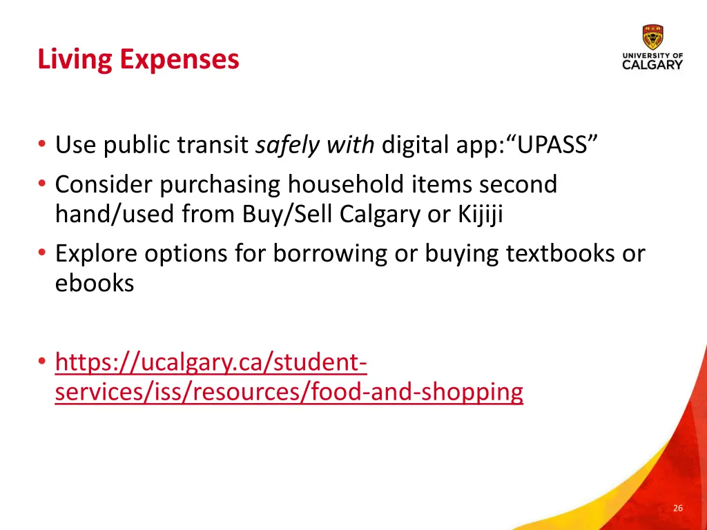 living expenses