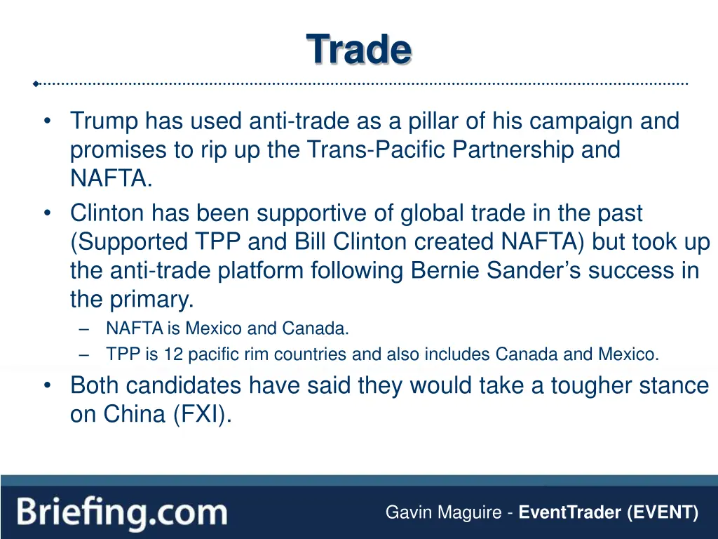 trade