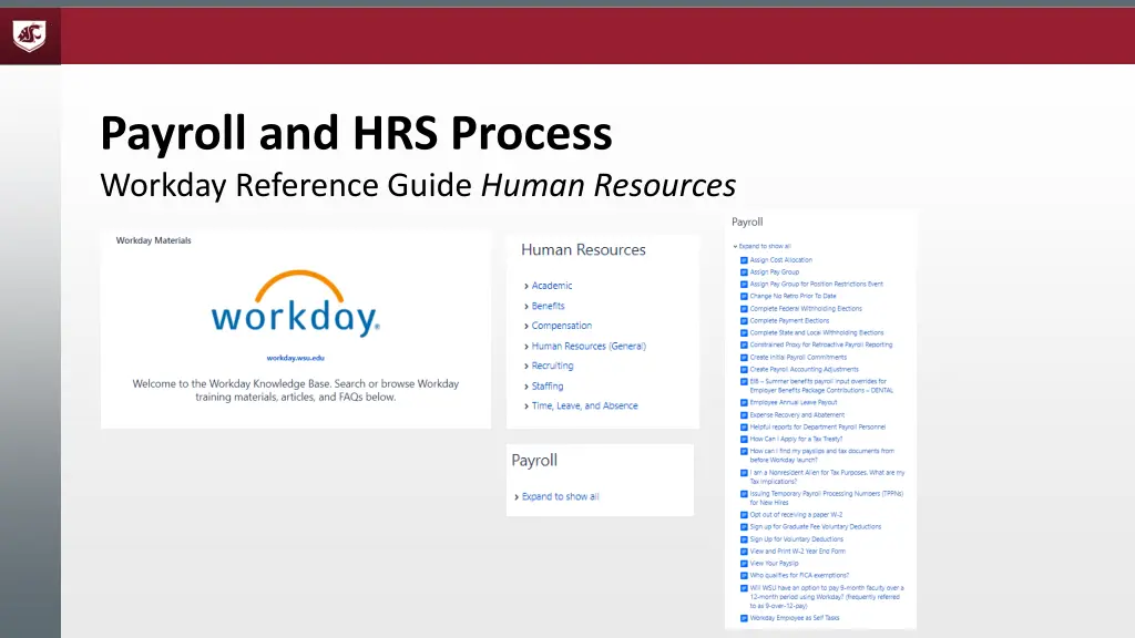 payroll and hrs process workday reference guide