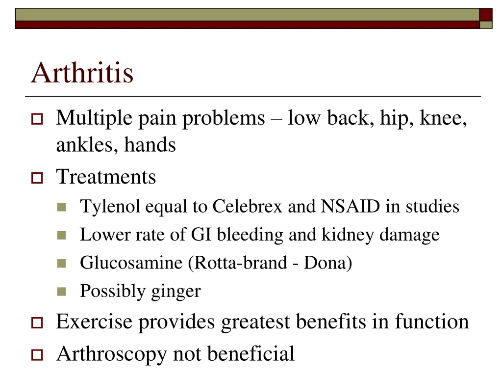 arthritis