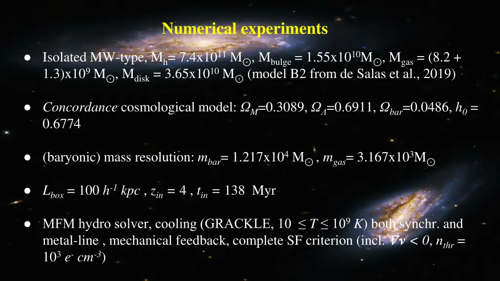 numerical experiments