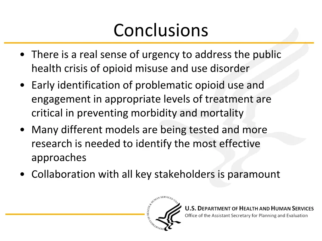 conclusions