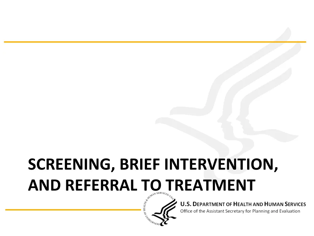 screening brief intervention and referral
