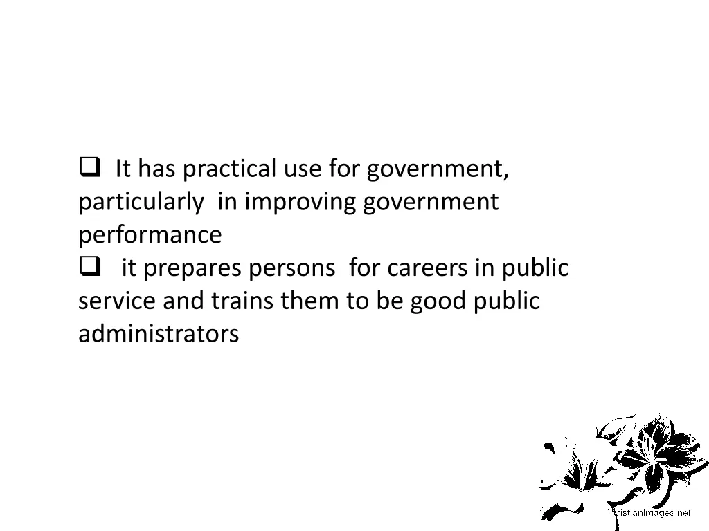 what is also considered an applied discipline