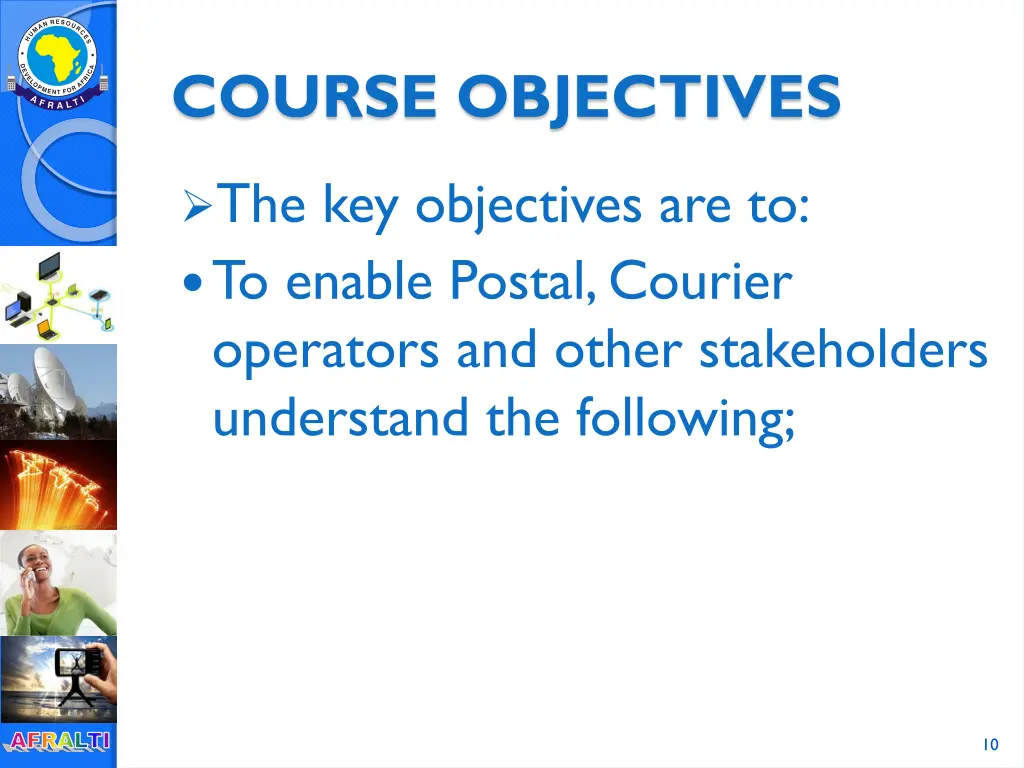 course objectives