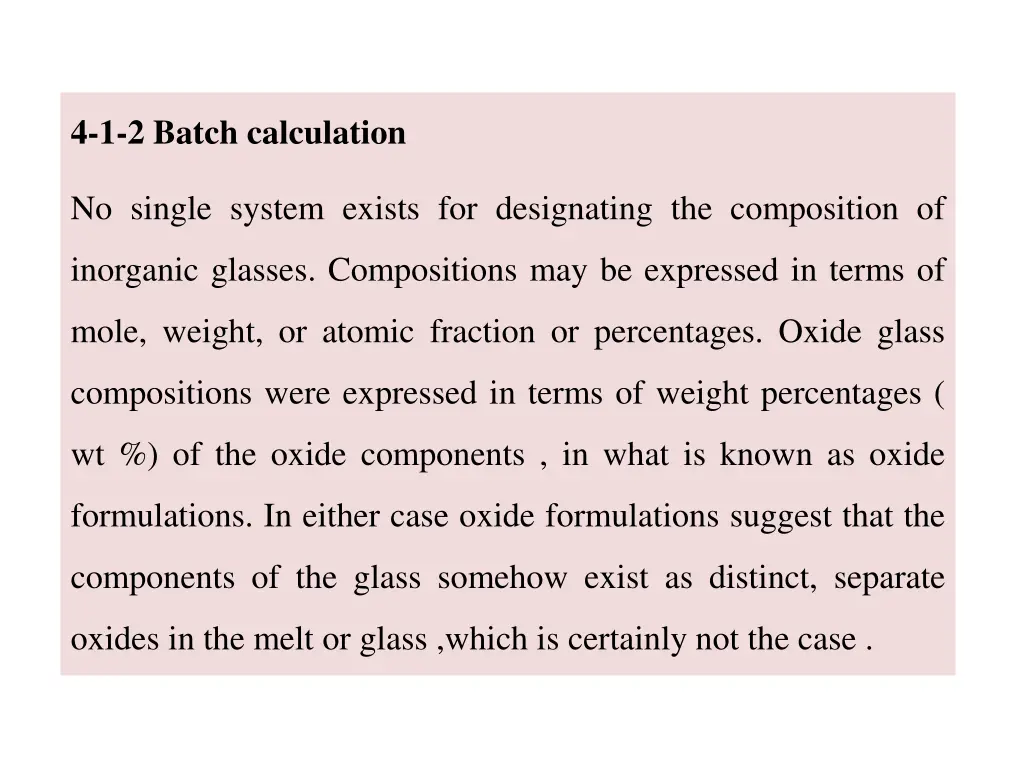 4 1 2 batch calculation