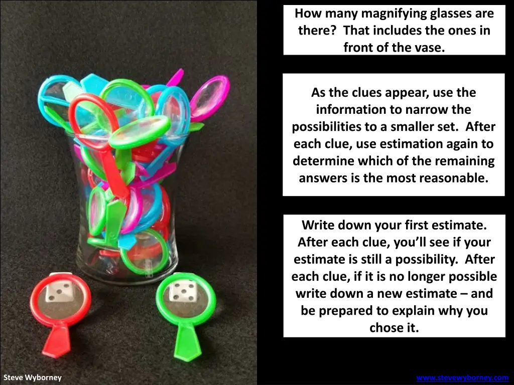 how many magnifying glasses are there that 2