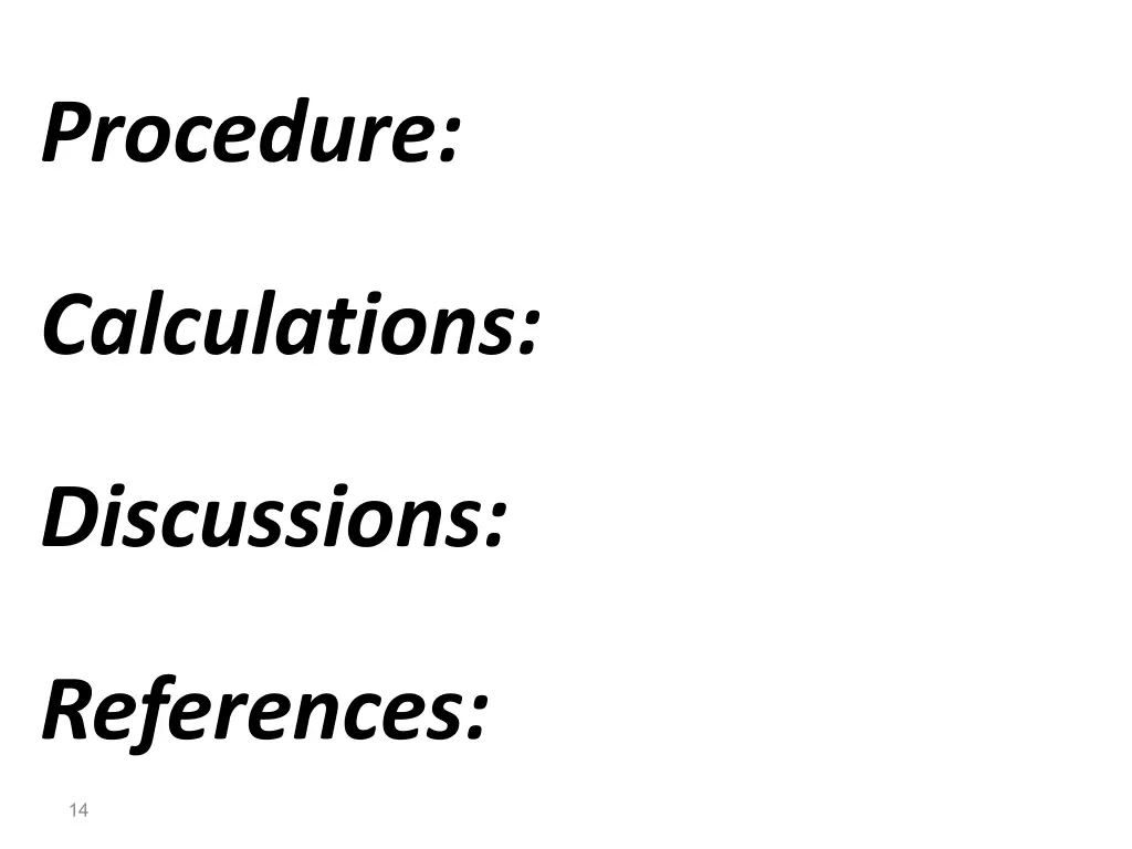 procedure 1